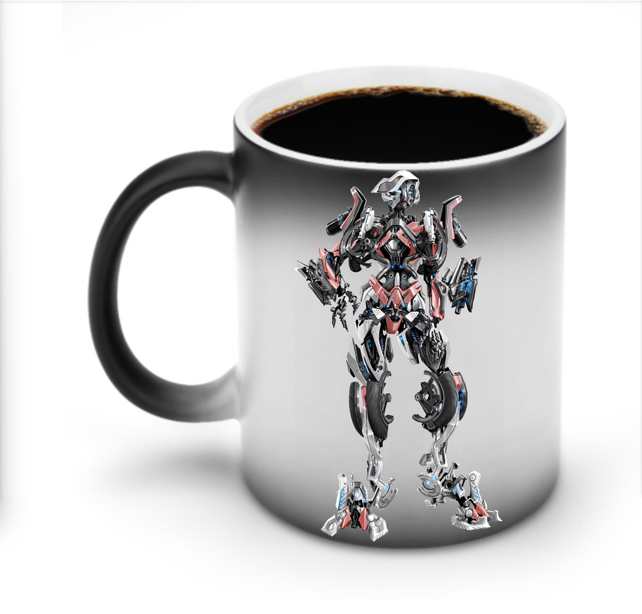 （画像用） Transformers トランスフォーマー 温度変色マグカップ