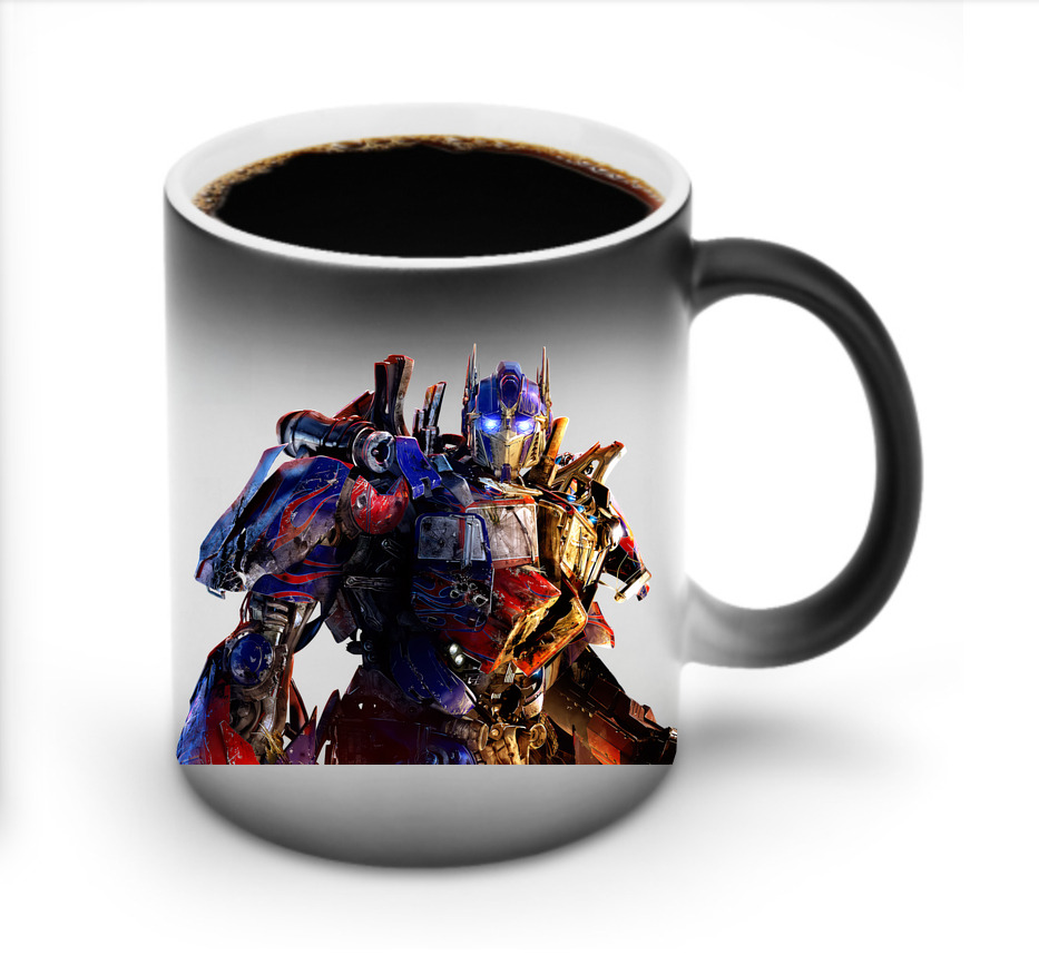 （画像用） Transformers トランスフォーマー 温度変色マグカップ