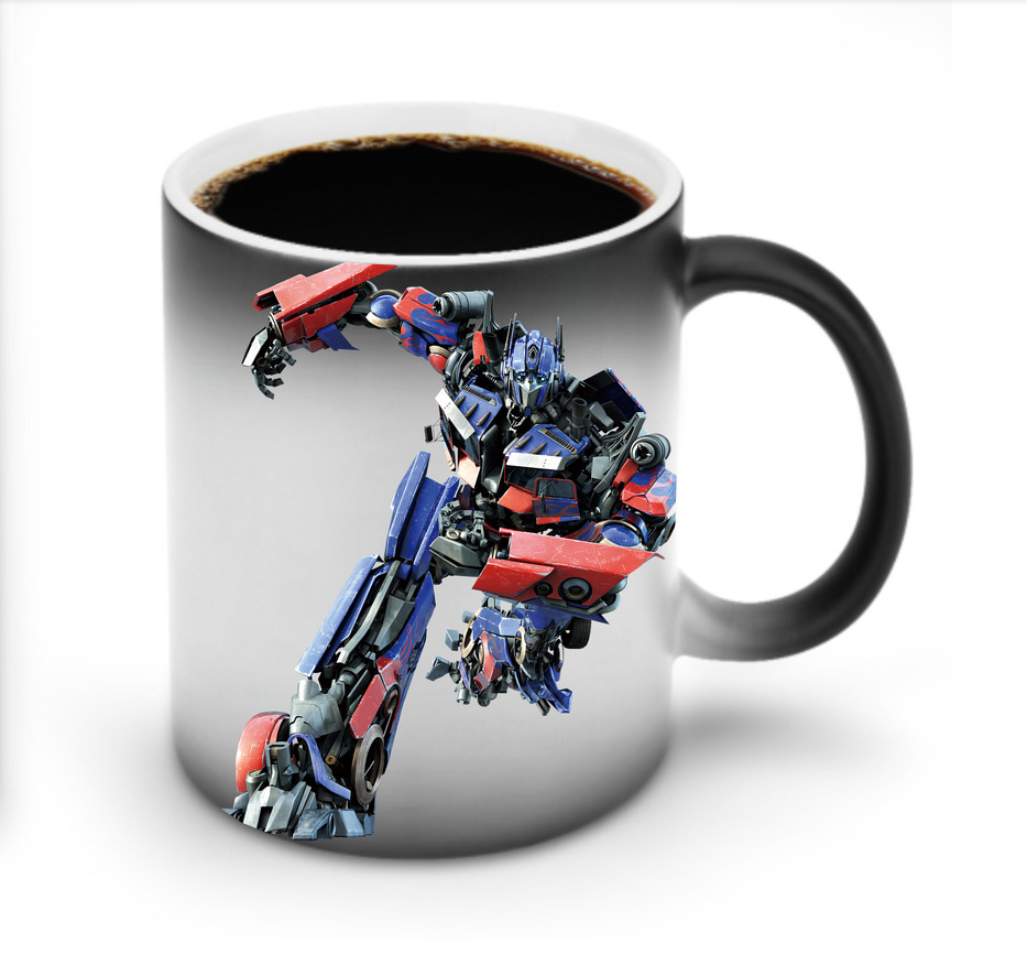 （画像用） Transformers トランスフォーマー 温度変色マグカップ