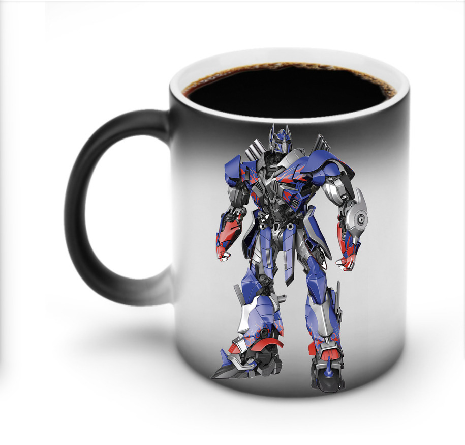 （画像用） Transformers トランスフォーマー 温度変色マグカップ