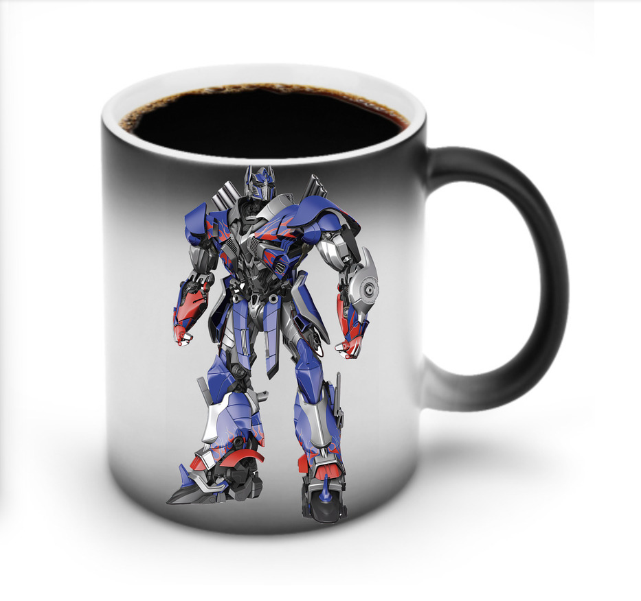 （画像用） Transformers トランスフォーマー 温度変色マグカップ