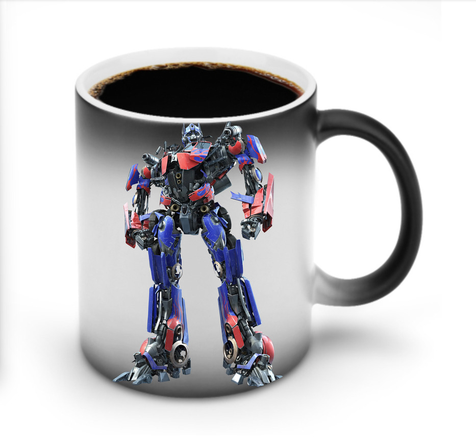 （画像用） Transformers トランスフォーマー 温度変色マグカップ
