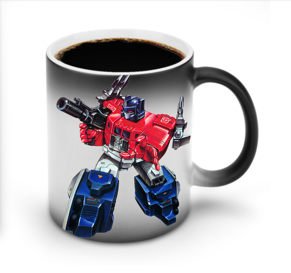 （画像用） Transformers トランスフォーマー 温度変色マグカップ