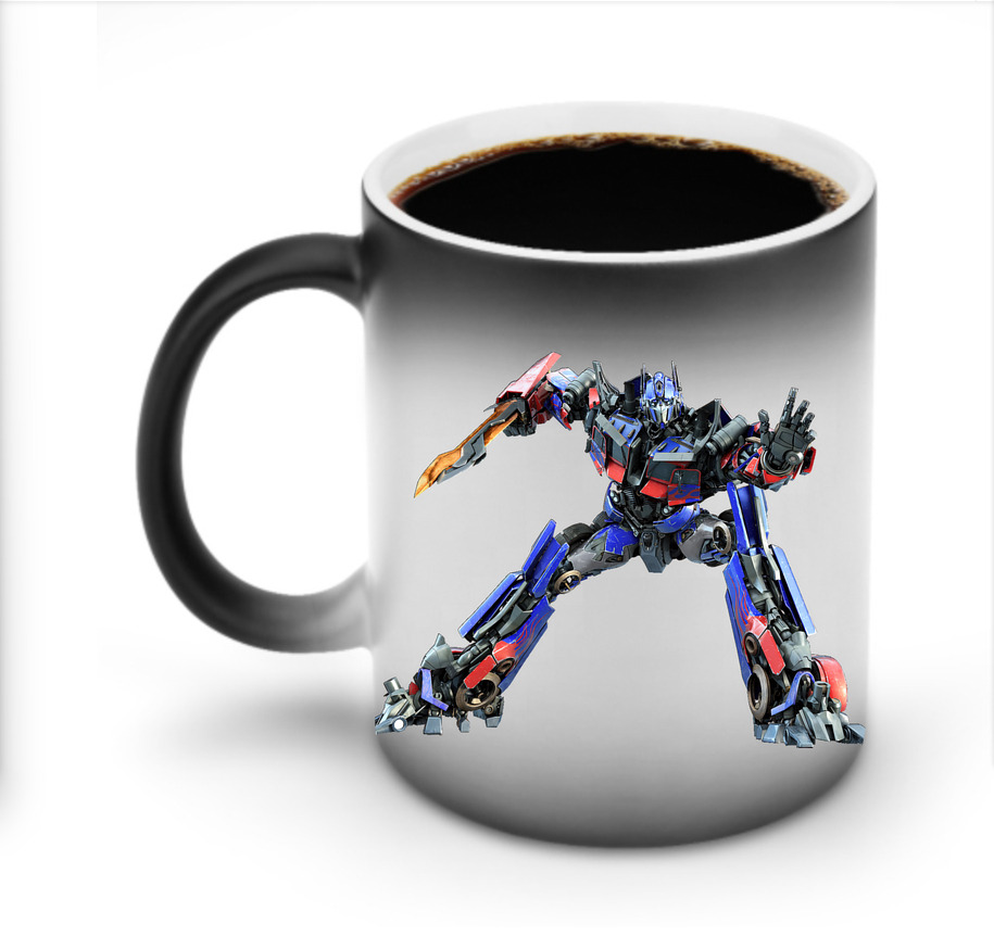 （画像用） Transformers トランスフォーマー 温度変色マグカップ