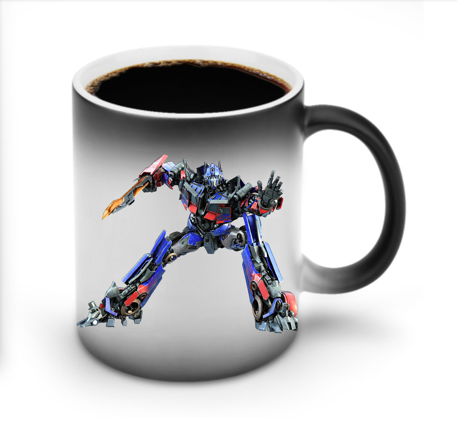 （画像用） Transformers トランスフォーマー 温度変色マグカップ