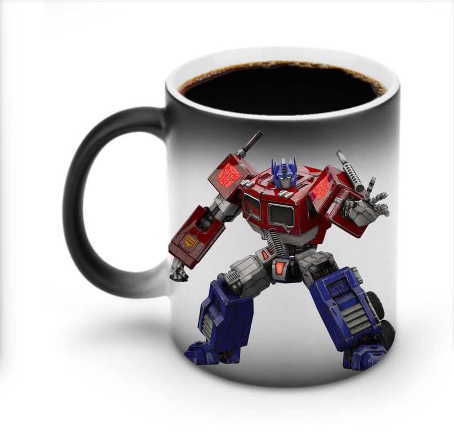（画像用） Transformers トランスフォーマー 温度変色マグカップ