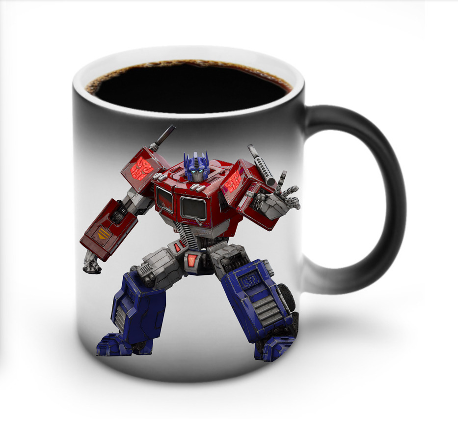 （画像用） Transformers トランスフォーマー 温度変色マグカップ