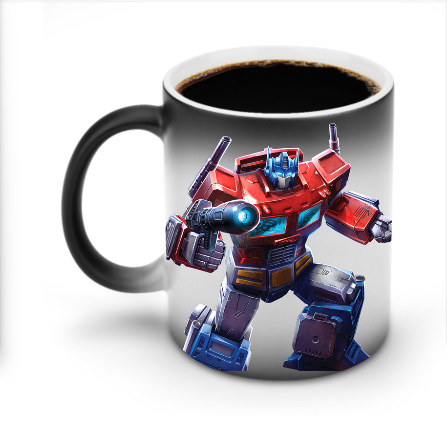 （画像用） Transformers トランスフォーマー 温度変色マグカップ
