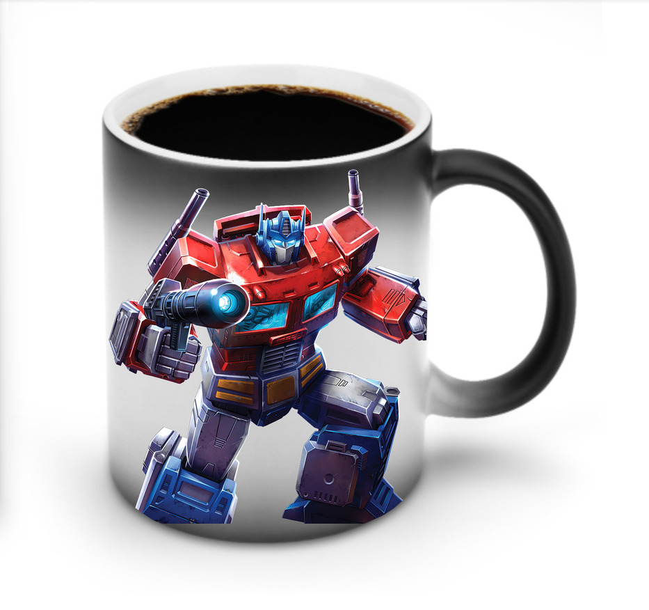 （画像用） Transformers トランスフォーマー 温度変色マグカップ