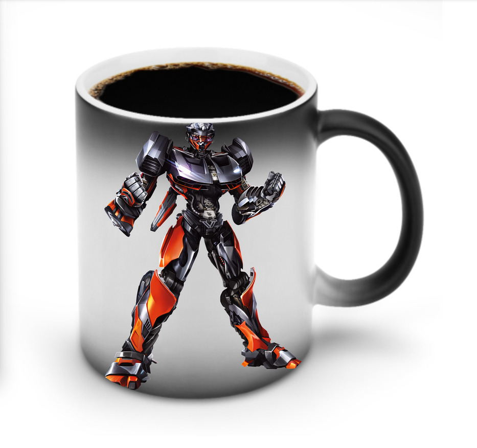 （画像用） Transformers トランスフォーマー 温度変色マグカップ