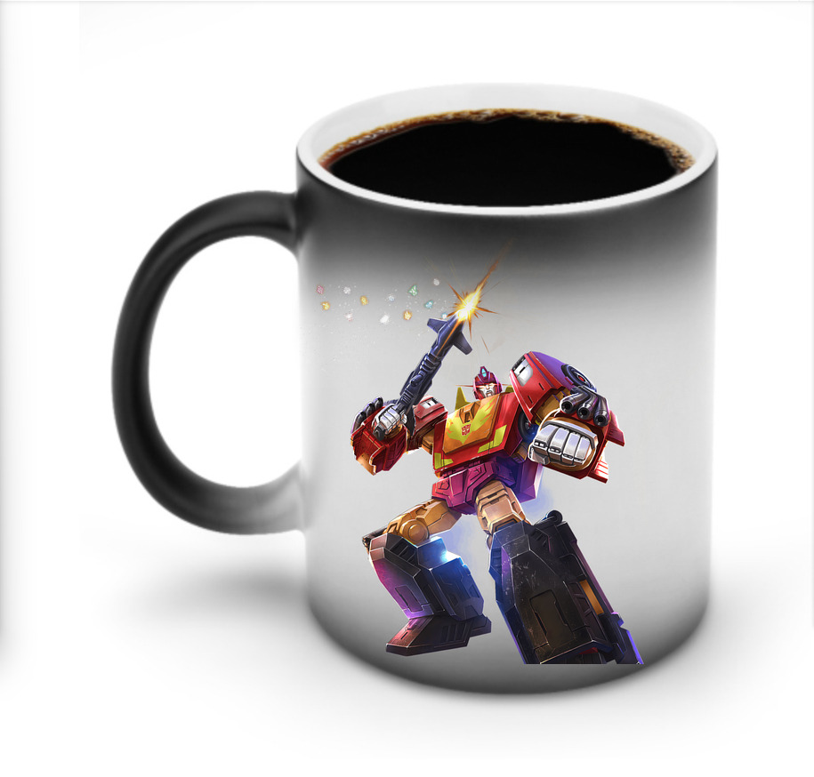 （画像用） Transformers トランスフォーマー 温度変色マグカップ