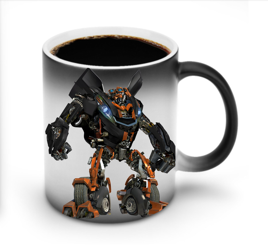 （画像用） Transformers トランスフォーマー 温度変色マグカップ