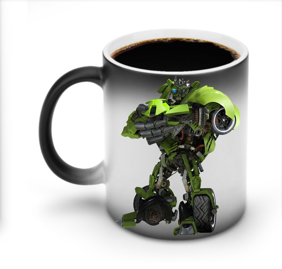 （画像用） Transformers トランスフォーマー 温度変色マグカップ