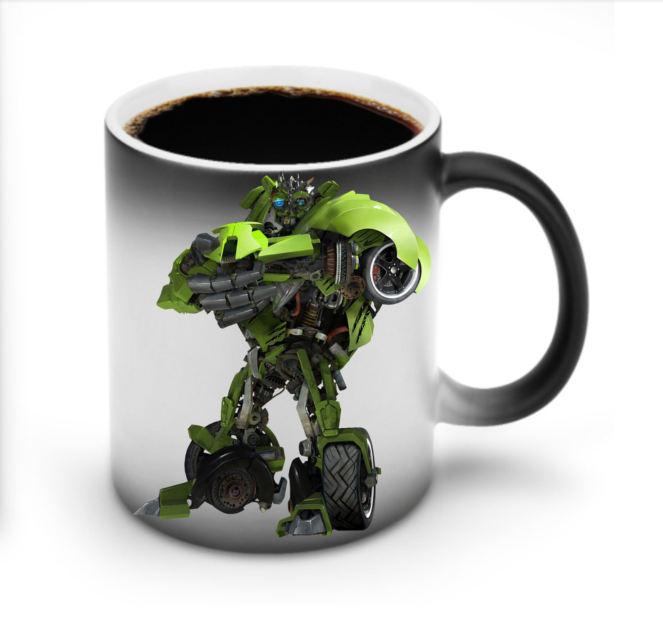 （画像用） Transformers トランスフォーマー 温度変色マグカップ