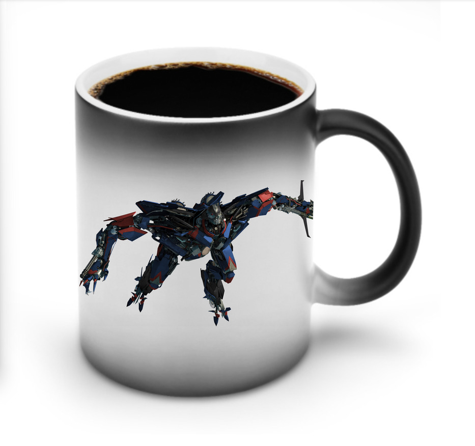 （画像用） Transformers トランスフォーマー 温度変色マグカップ