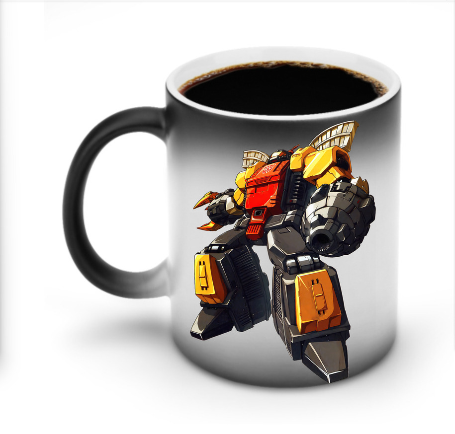 （画像用） Transformers トランスフォーマー 温度変色マグカップ