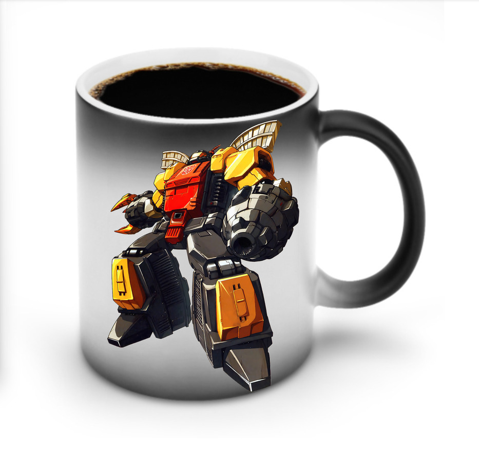 （画像用） Transformers トランスフォーマー 温度変色マグカップ