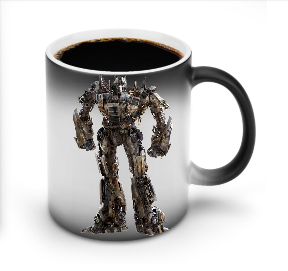 （画像用） Transformers トランスフォーマー 温度変色マグカップ