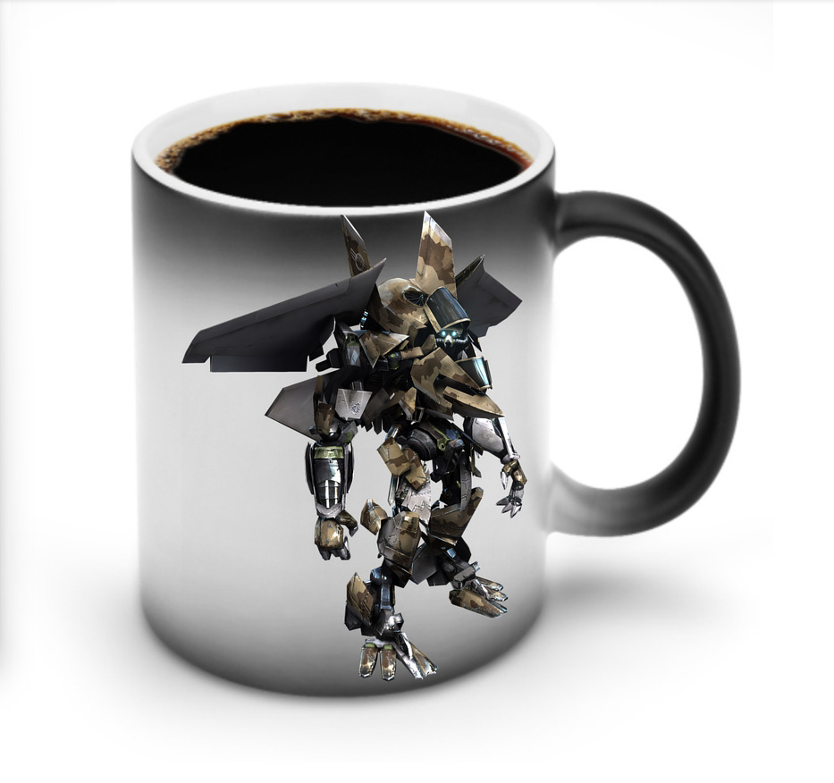 （画像用） Transformers トランスフォーマー 温度変色マグカップ
