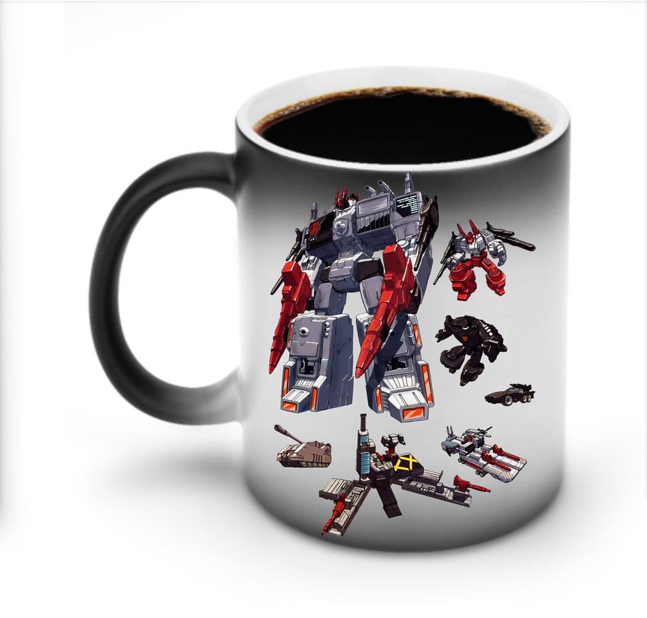（画像用） Transformers トランスフォーマー 温度変色マグカップ