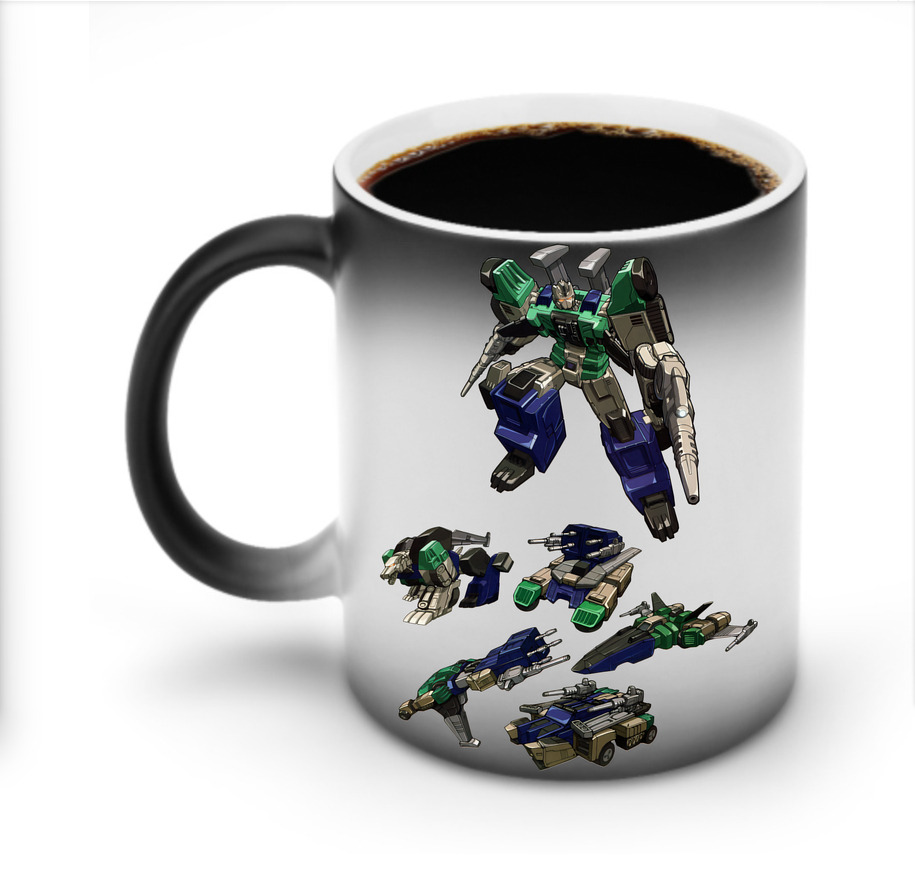 （画像用） Transformers トランスフォーマー 温度変色マグカップ