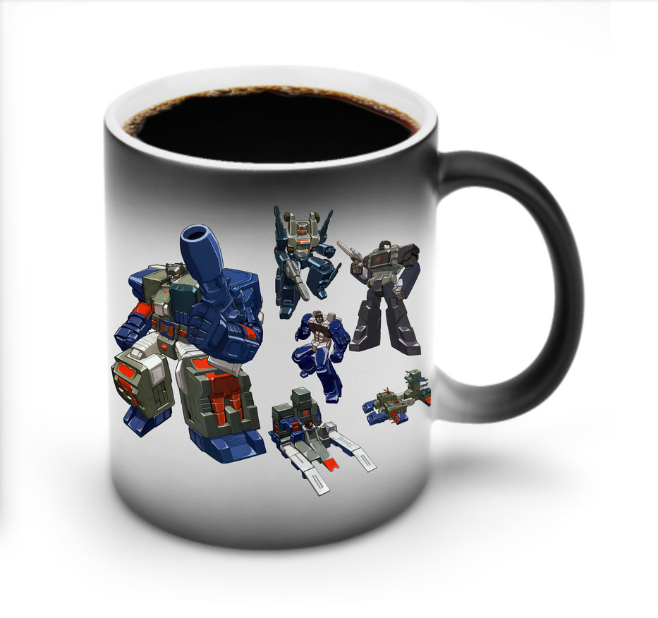 （画像用） Transformers トランスフォーマー 温度変色マグカップ