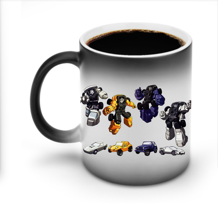 （画像用） Transformers トランスフォーマー 温度変色マグカップ