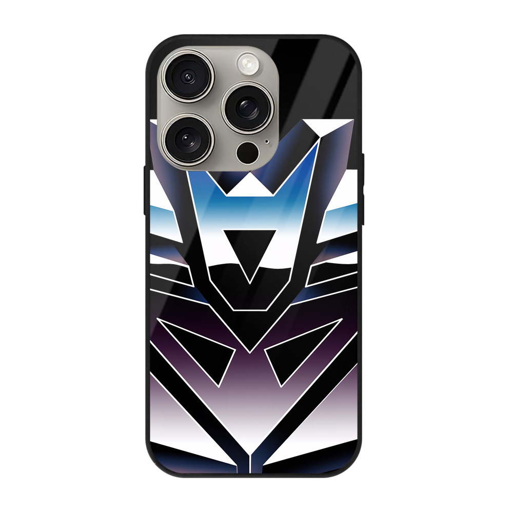 （画像用） Transformers トランスフォーマー 【iPhone15Pro対応】スマホケース 耐衝撃＆黄変防止 背面ガラス