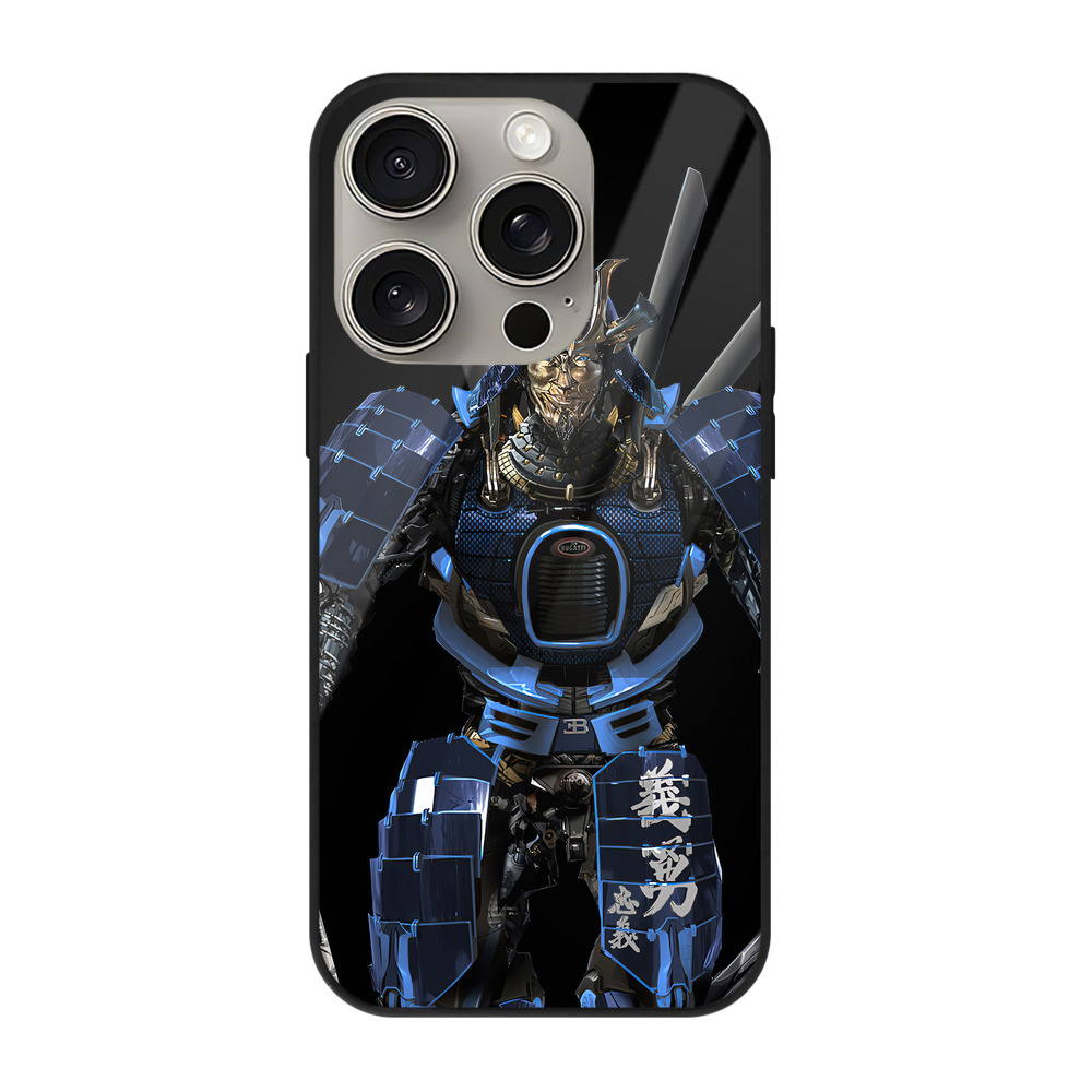 （画像用） Transformers トランスフォーマー 【iPhone15Pro対応】スマホケース 耐衝撃＆黄変防止 背面ガラス