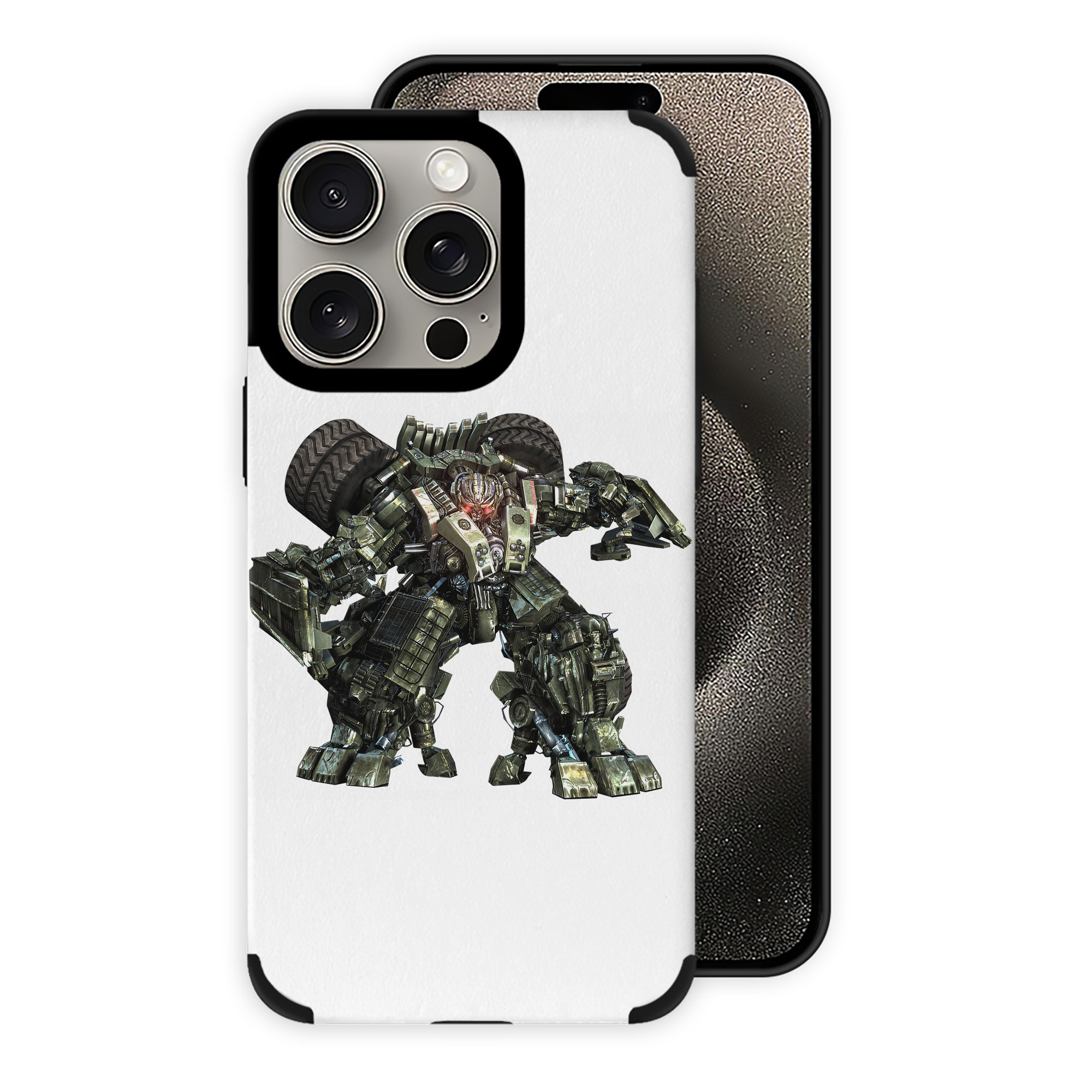 （画像用） Transformers トランスフォーマー 【iPhone15ProMax対応】 PUレザー スマホケース 耐衝撃＆黄変防止