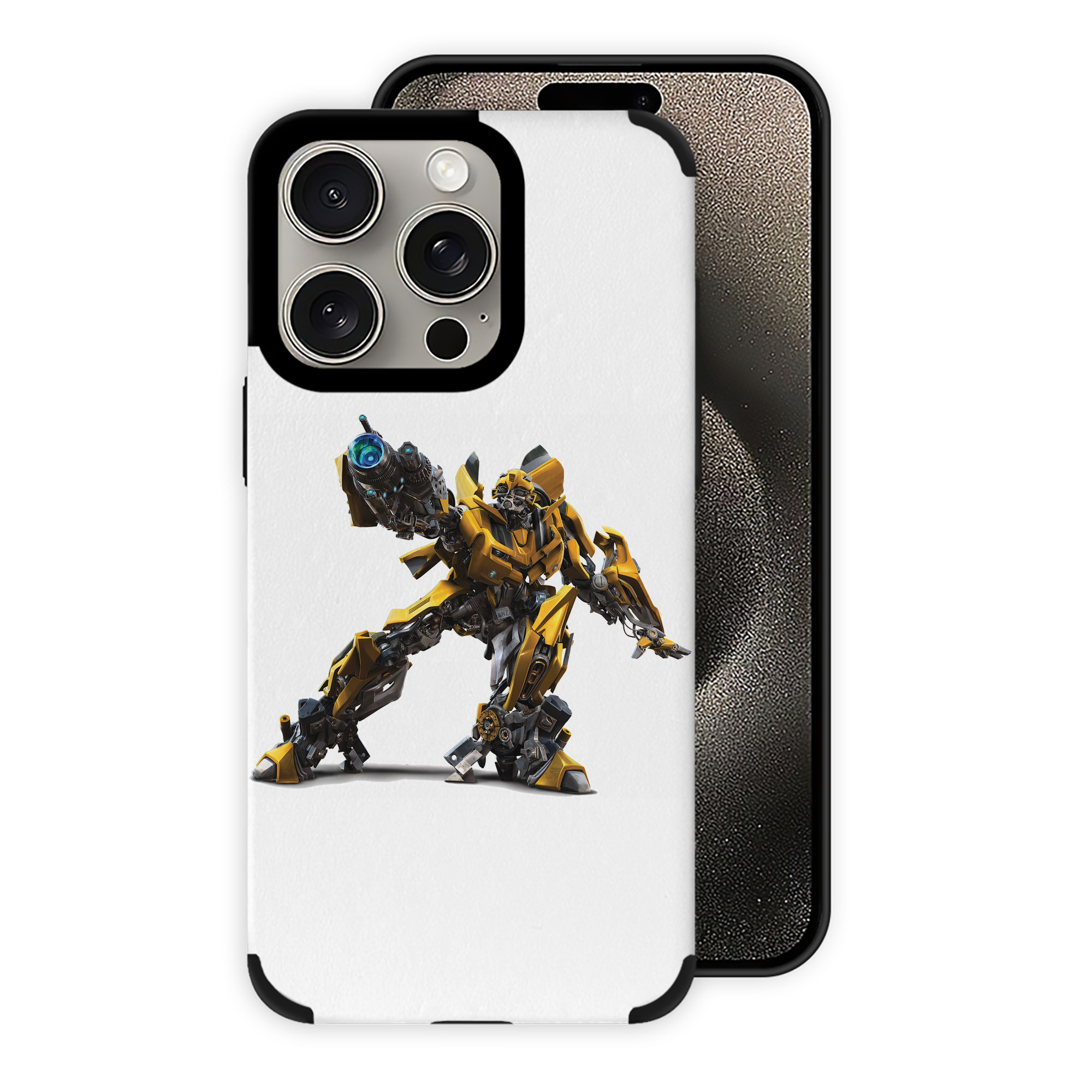 （画像用） Transformers トランスフォーマー 【iPhone15ProMax対応】 PUレザー スマホケース 耐衝撃＆黄変防止
