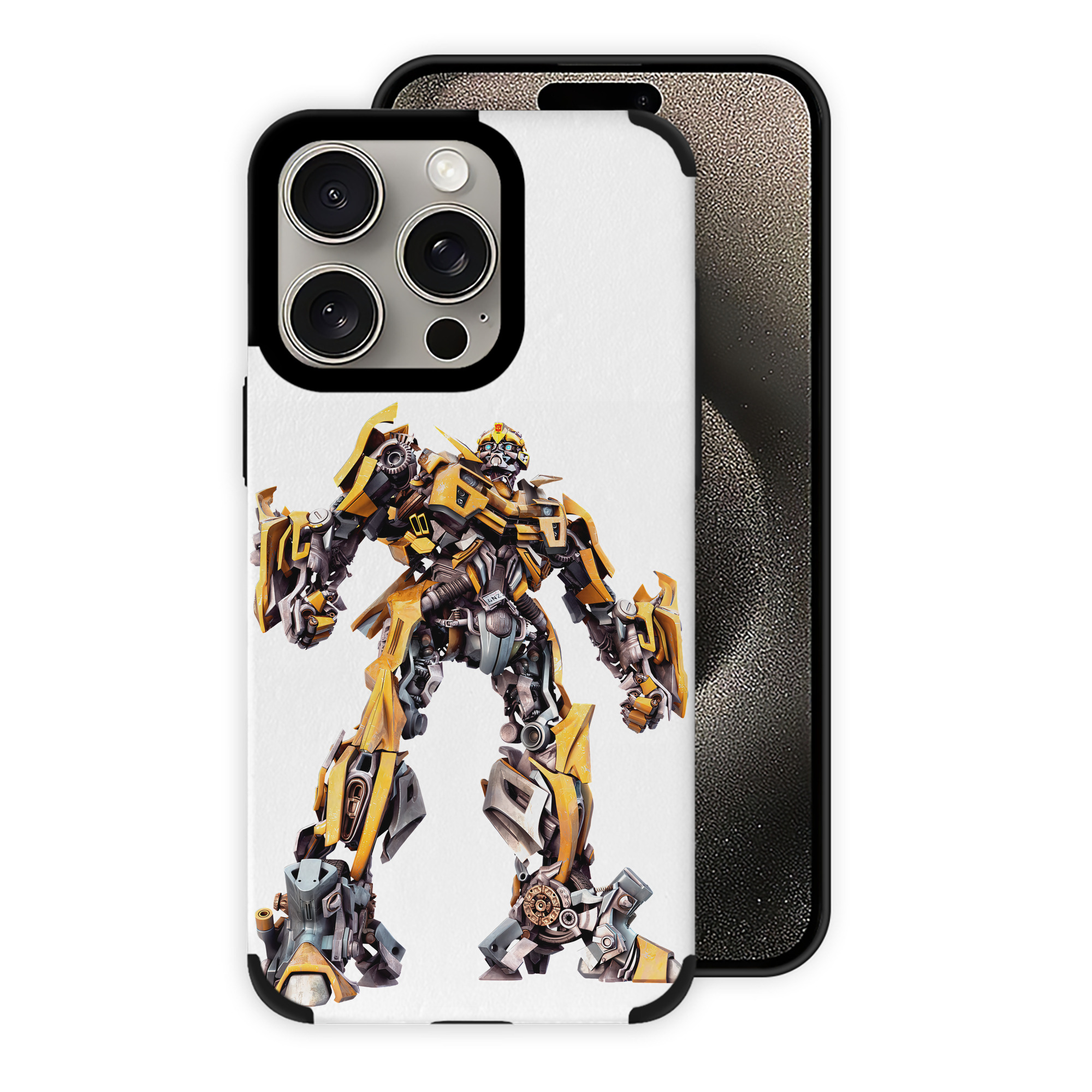（画像用） Transformers トランスフォーマー 【iPhone15ProMax対応】 PUレザー スマホケース 耐衝撃＆黄変防止
