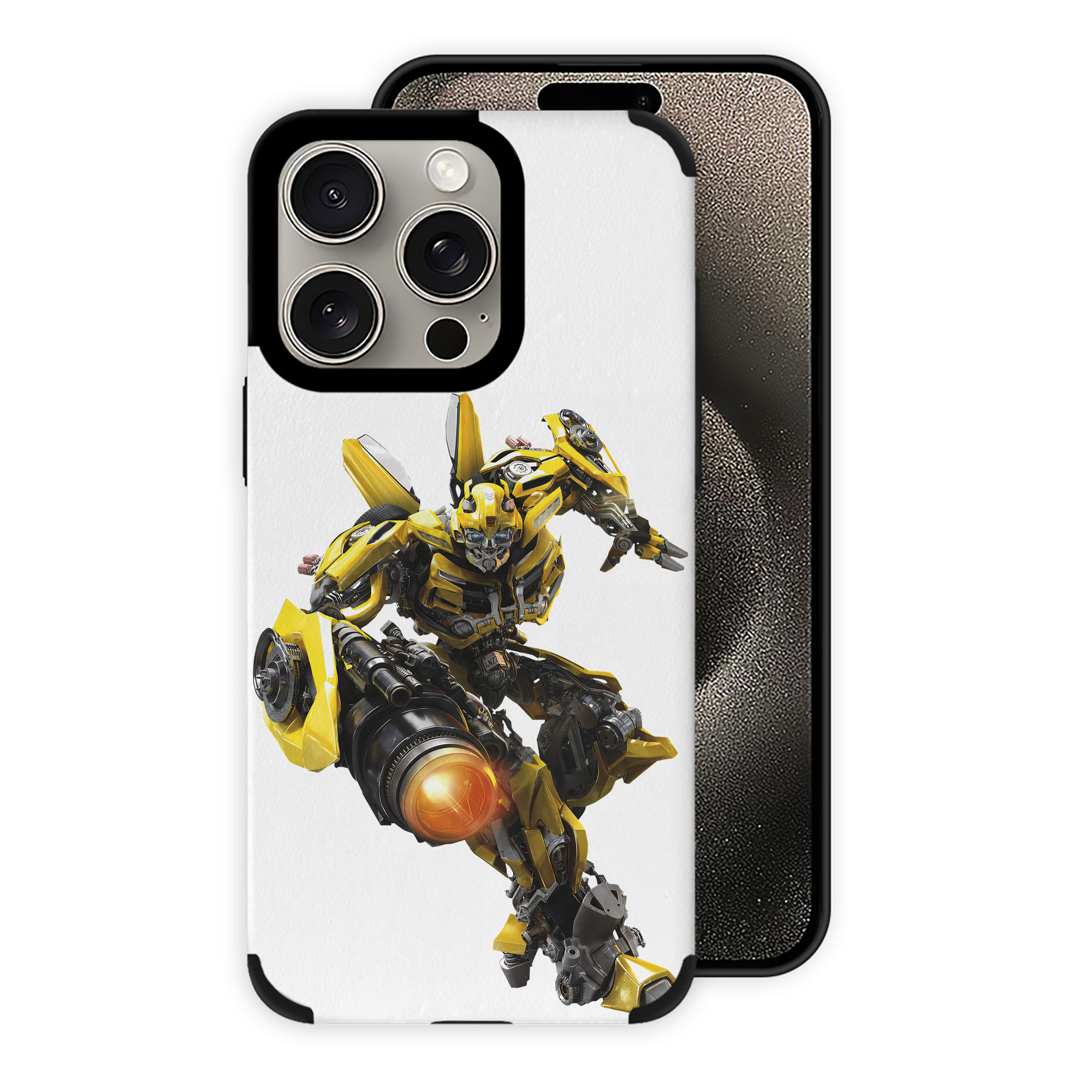 （画像用） Transformers トランスフォーマー 【iPhone15ProMax対応】 PUレザー スマホケース 耐衝撃＆黄変防止