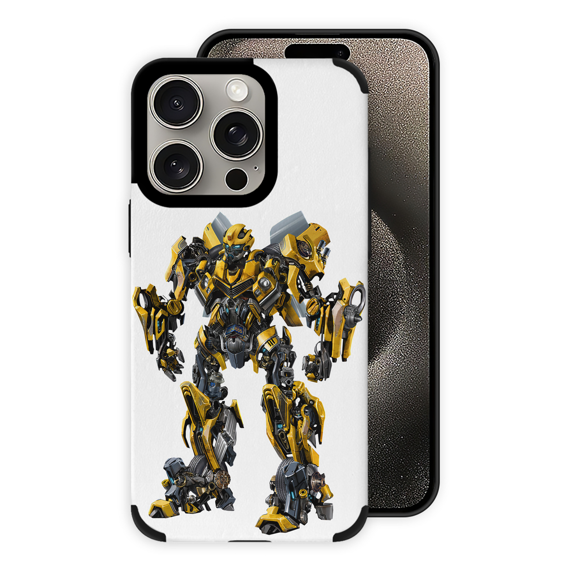 （画像用） Transformers トランスフォーマー 【iPhone15ProMax対応】 PUレザー スマホケース 耐衝撃＆黄変防止
