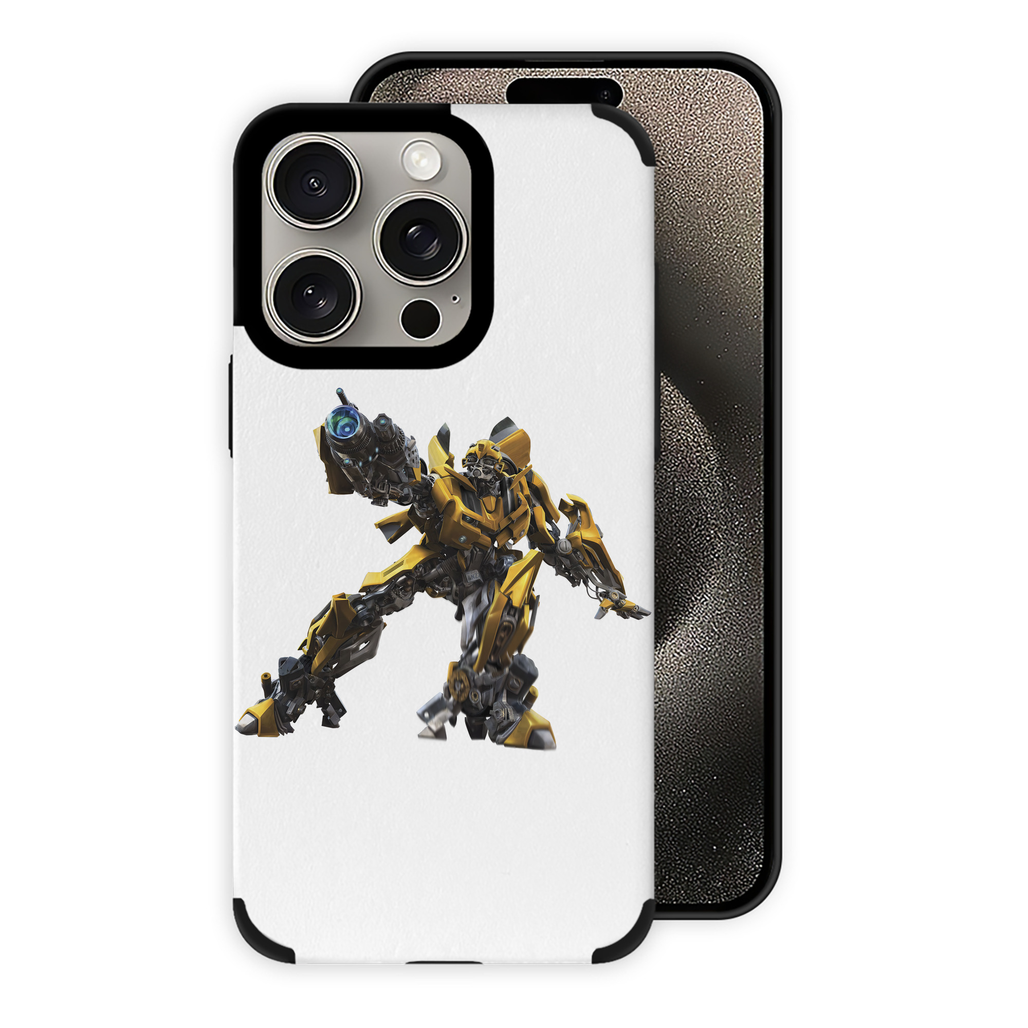 （画像用） Transformers トランスフォーマー 【iPhone15ProMax対応】 PUレザー スマホケース 耐衝撃＆黄変防止