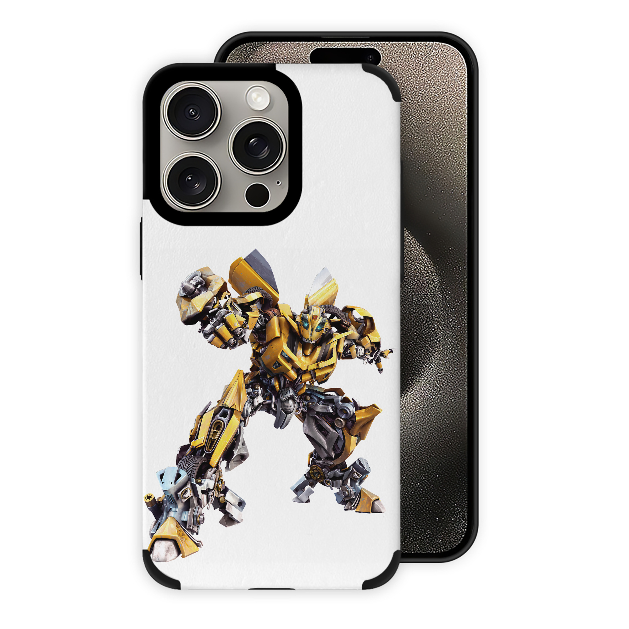 （画像用） Transformers トランスフォーマー 【iPhone15ProMax対応】 PUレザー スマホケース 耐衝撃＆黄変防止