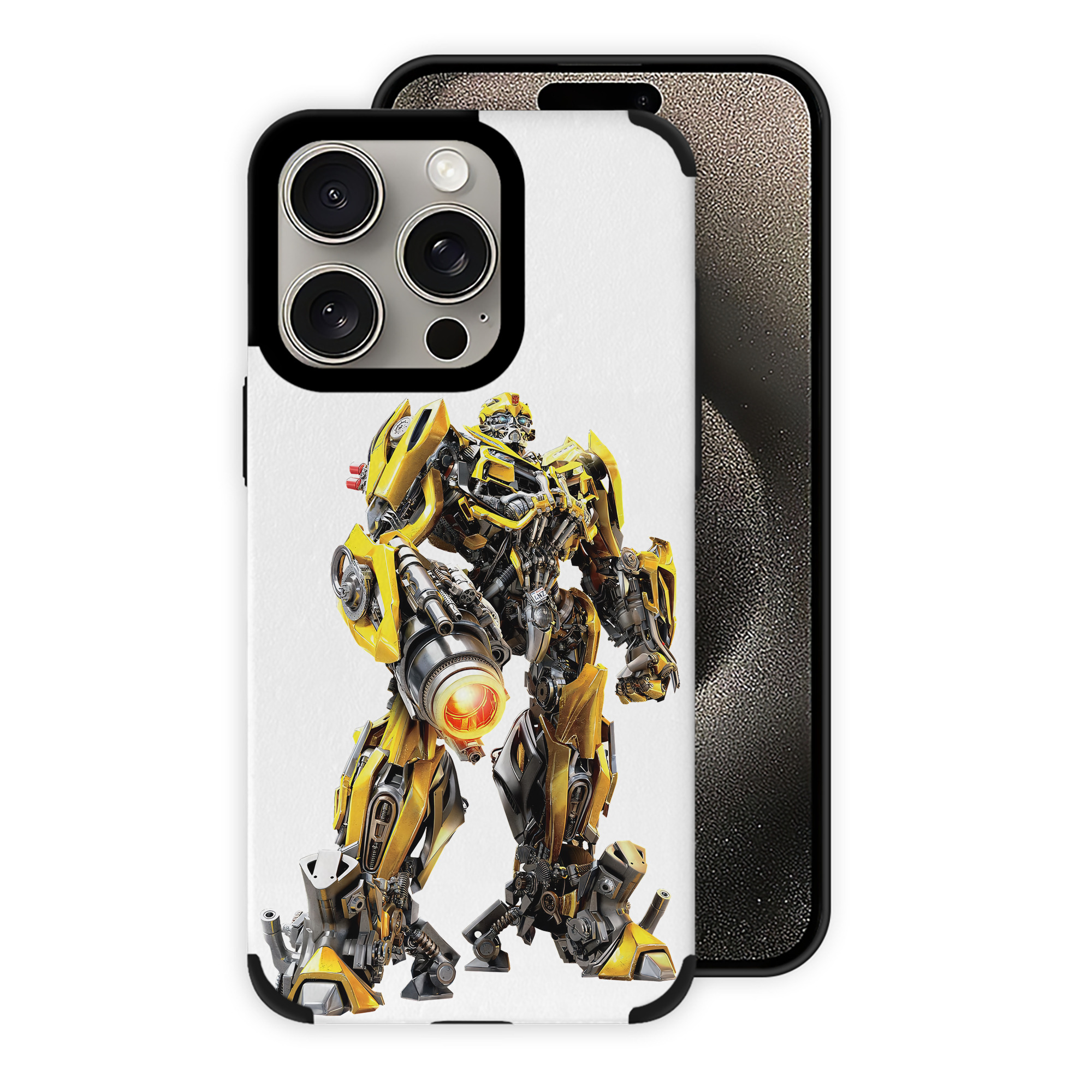 （画像用） Transformers トランスフォーマー 【iPhone15ProMax対応】 PUレザー スマホケース 耐衝撃＆黄変防止