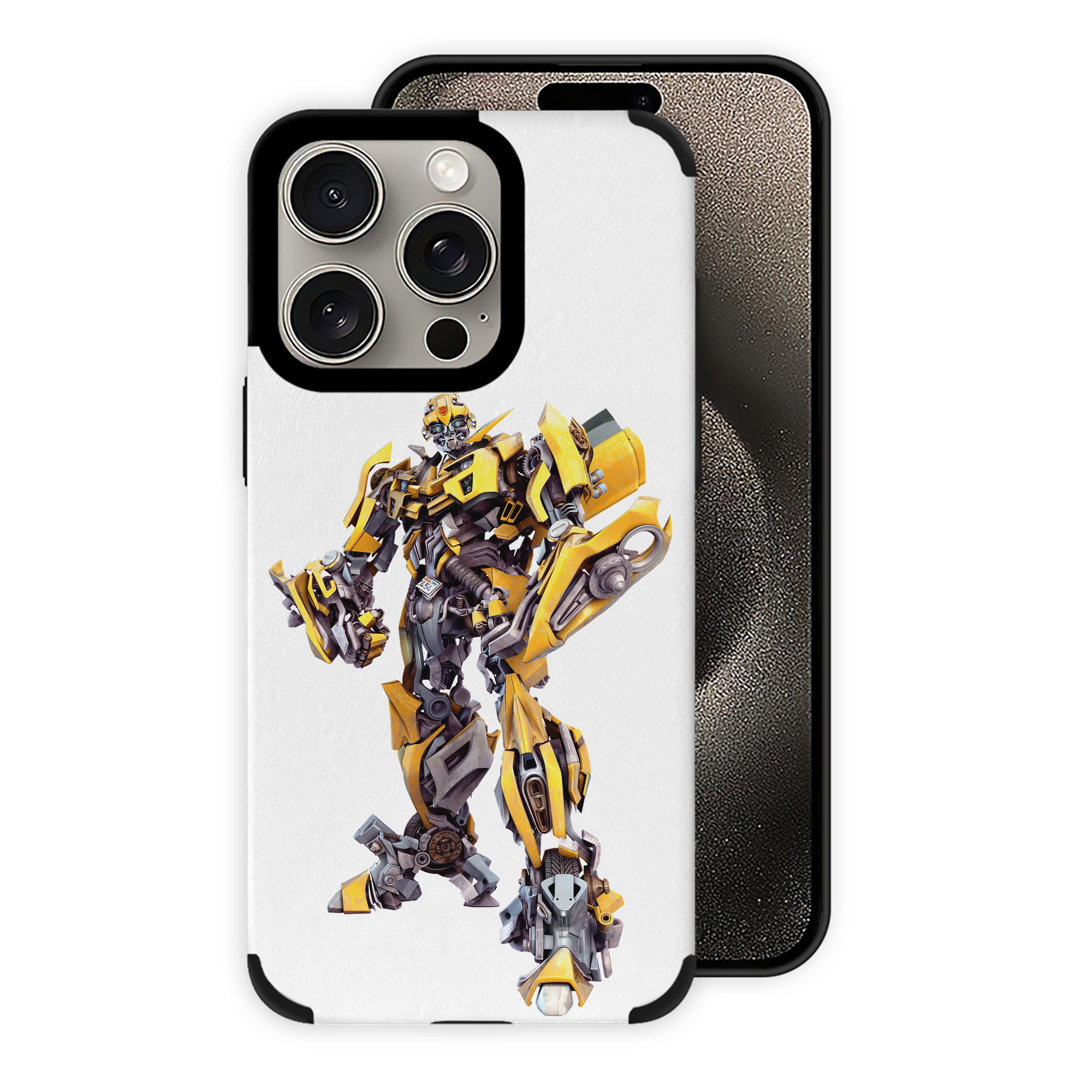 （画像用） Transformers トランスフォーマー 【iPhone15ProMax対応】 PUレザー スマホケース 耐衝撃＆黄変防止