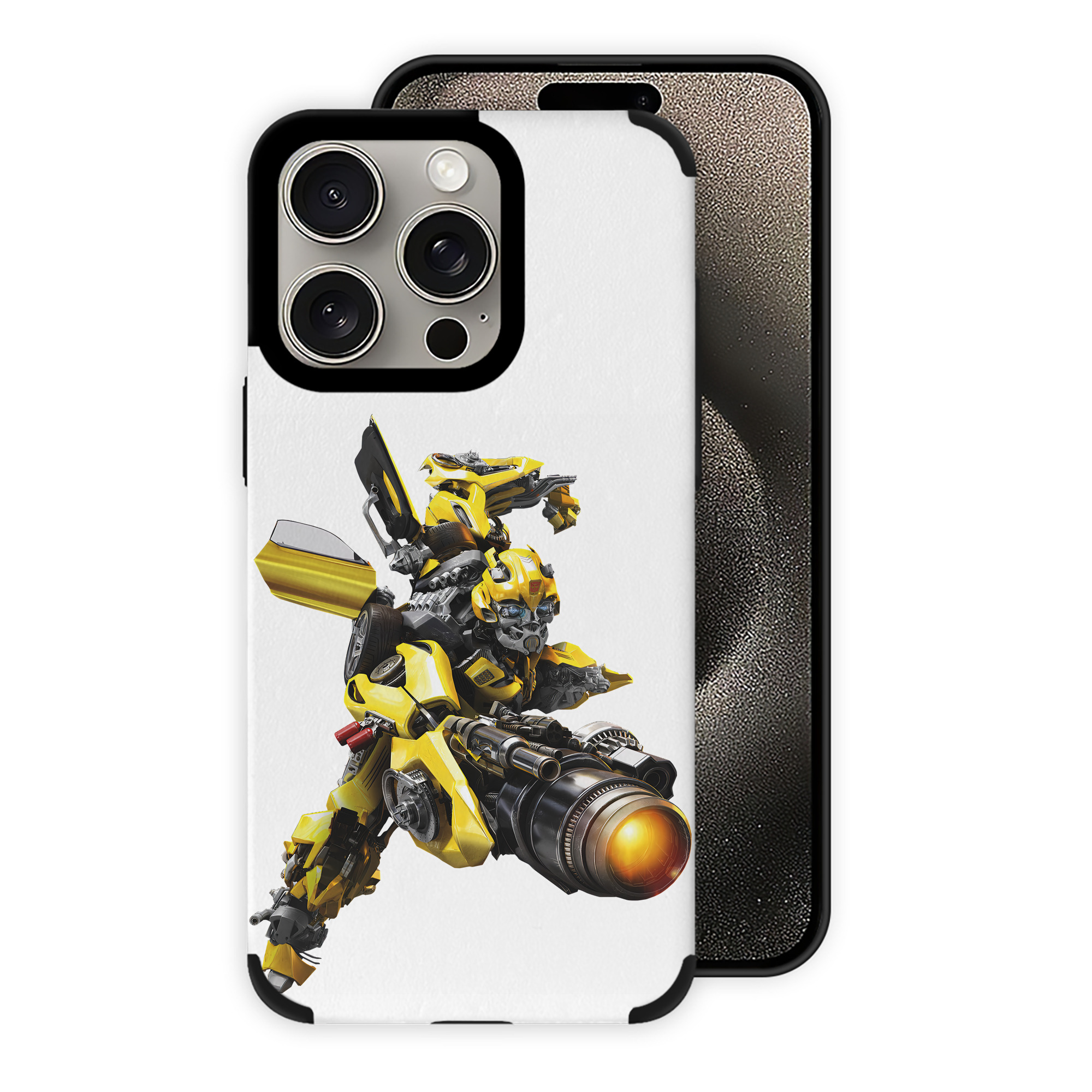 （画像用） Transformers トランスフォーマー 【iPhone15ProMax対応】 PUレザー スマホケース 耐衝撃＆黄変防止