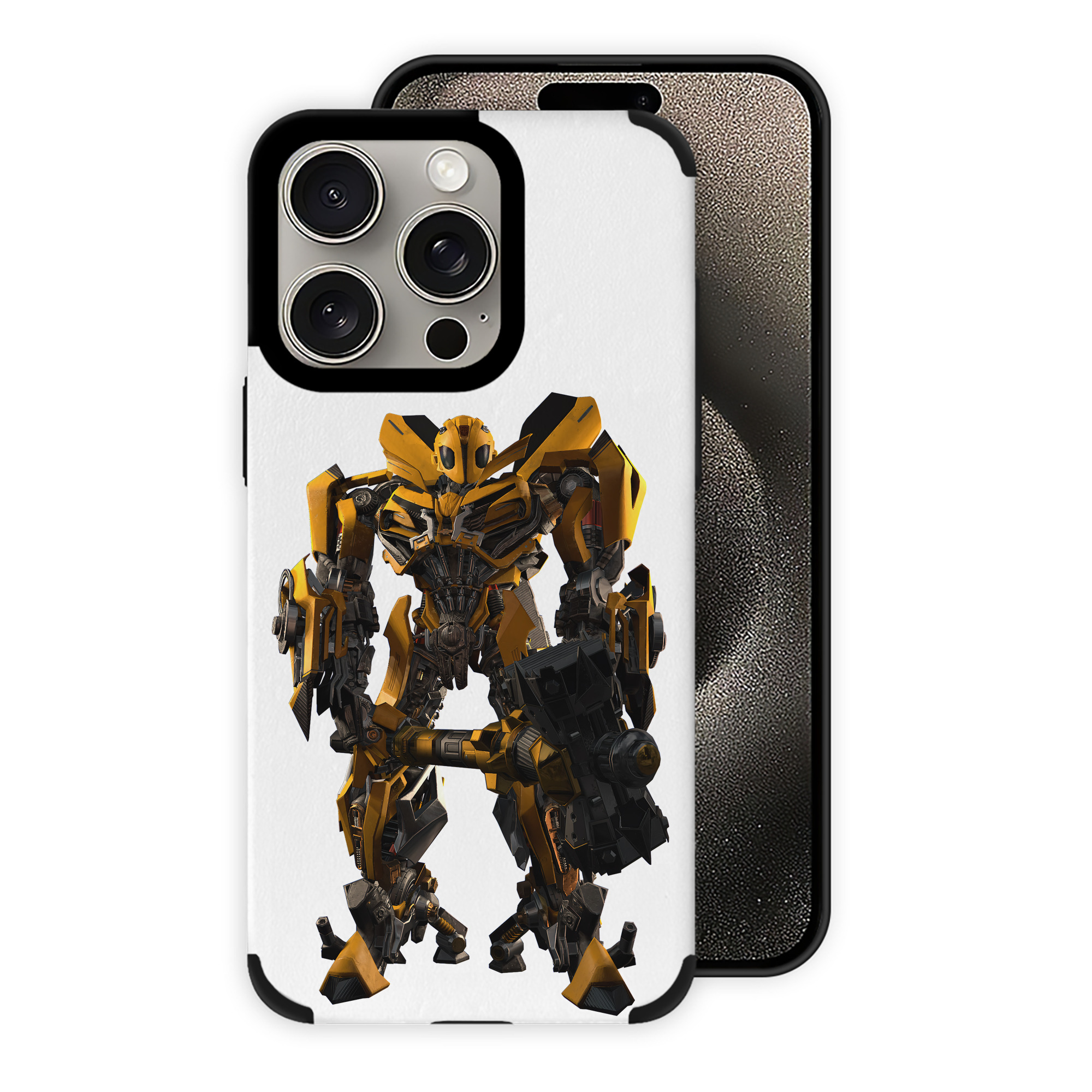 （画像用） Transformers トランスフォーマー 【iPhone15ProMax対応】 PUレザー スマホケース 耐衝撃＆黄変防止