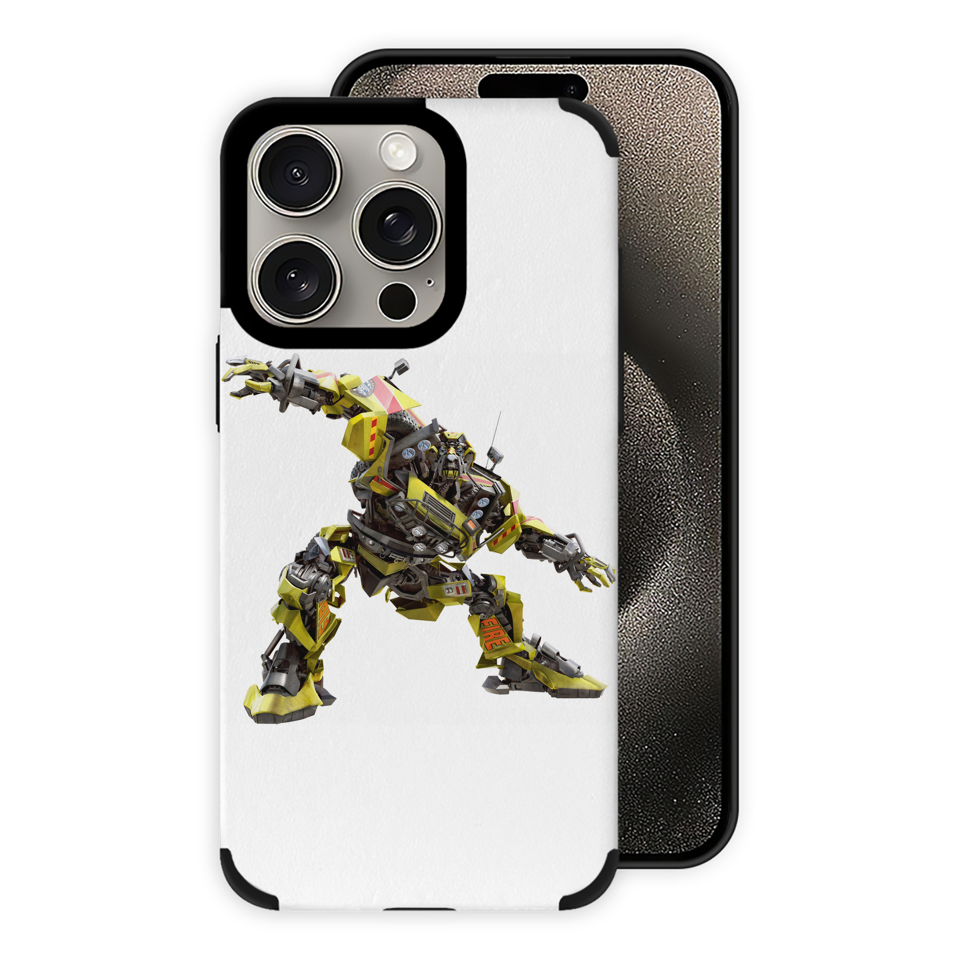 （画像用） Transformers トランスフォーマー 【iPhone15ProMax対応】 PUレザー スマホケース 耐衝撃＆黄変防止