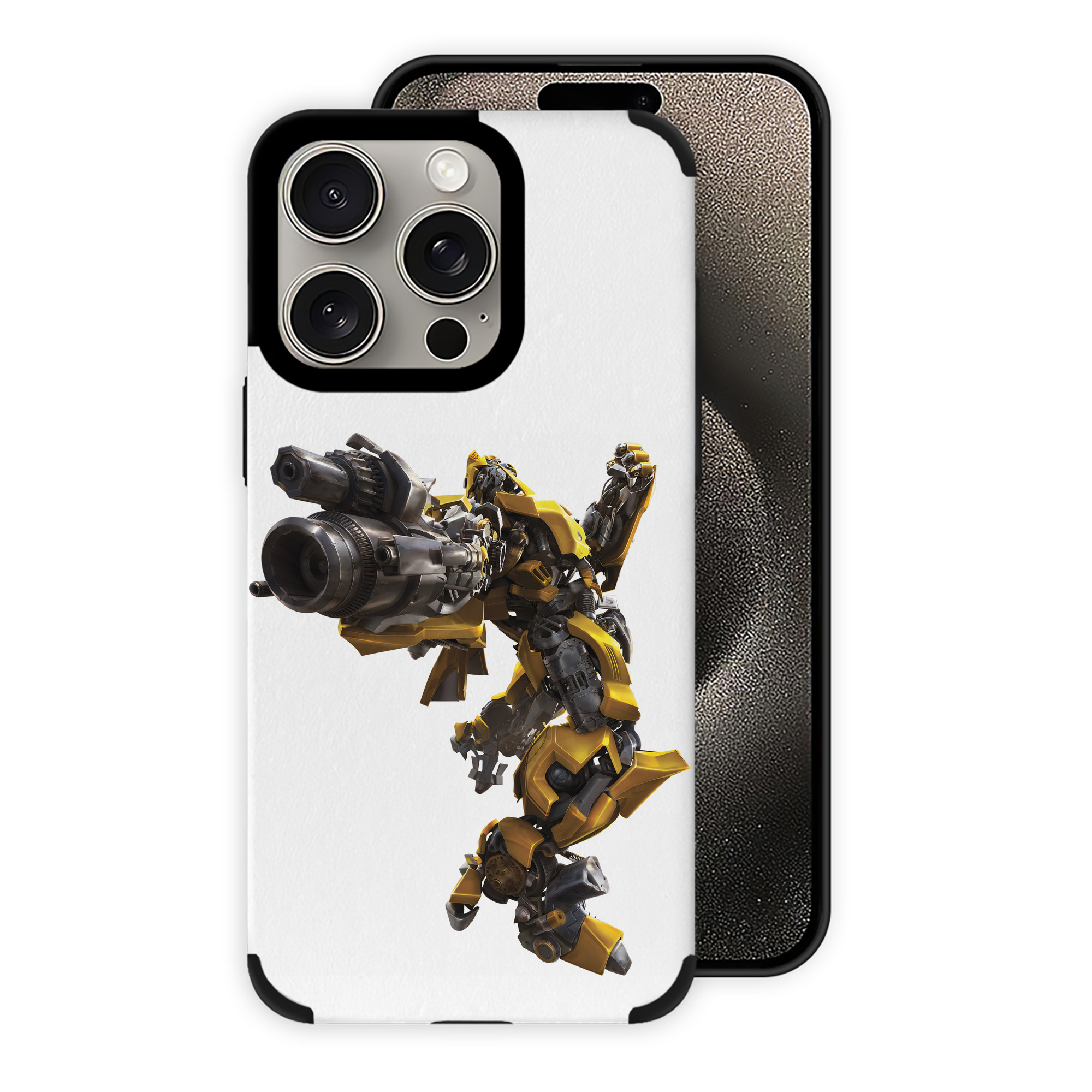 （画像用） Transformers トランスフォーマー 【iPhone15ProMax対応】 PUレザー スマホケース 耐衝撃＆黄変防止