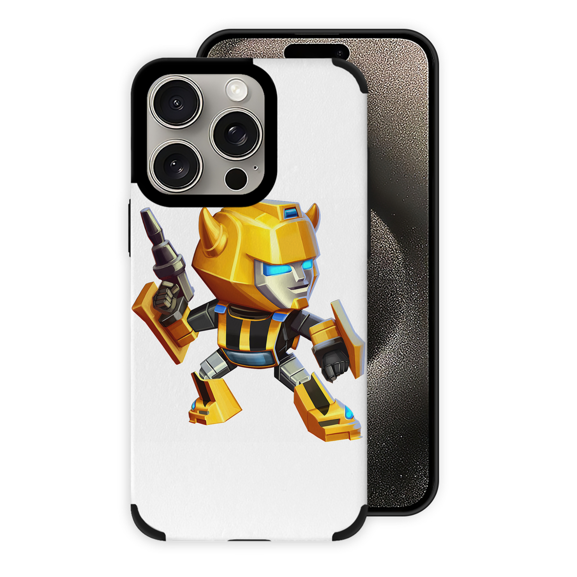 （画像用） Transformers トランスフォーマー 【iPhone15ProMax対応】 PUレザー スマホケース 耐衝撃＆黄変防止