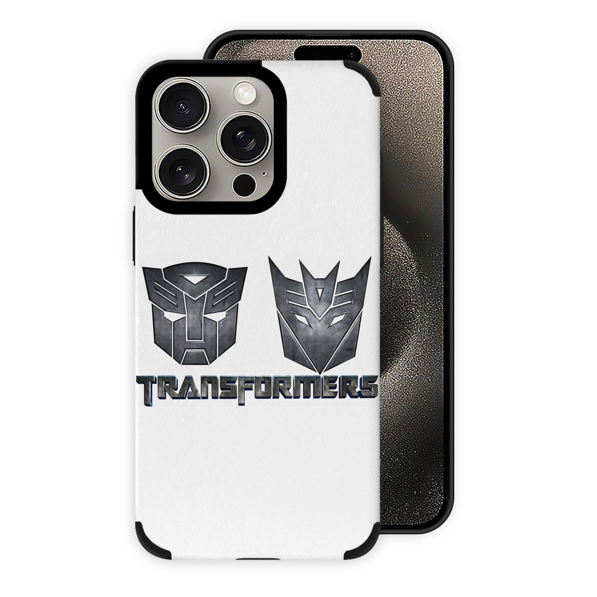 （画像用） Transformers トランスフォーマー 【iPhone15ProMax対応】 PUレザー スマホケース 耐衝撃＆黄変防止