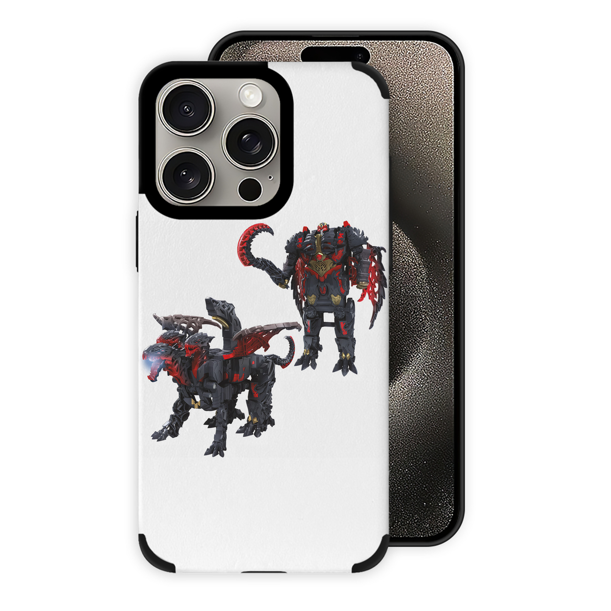 （画像用） Transformers トランスフォーマー 【iPhone15ProMax対応】 PUレザー スマホケース 耐衝撃＆黄変防止