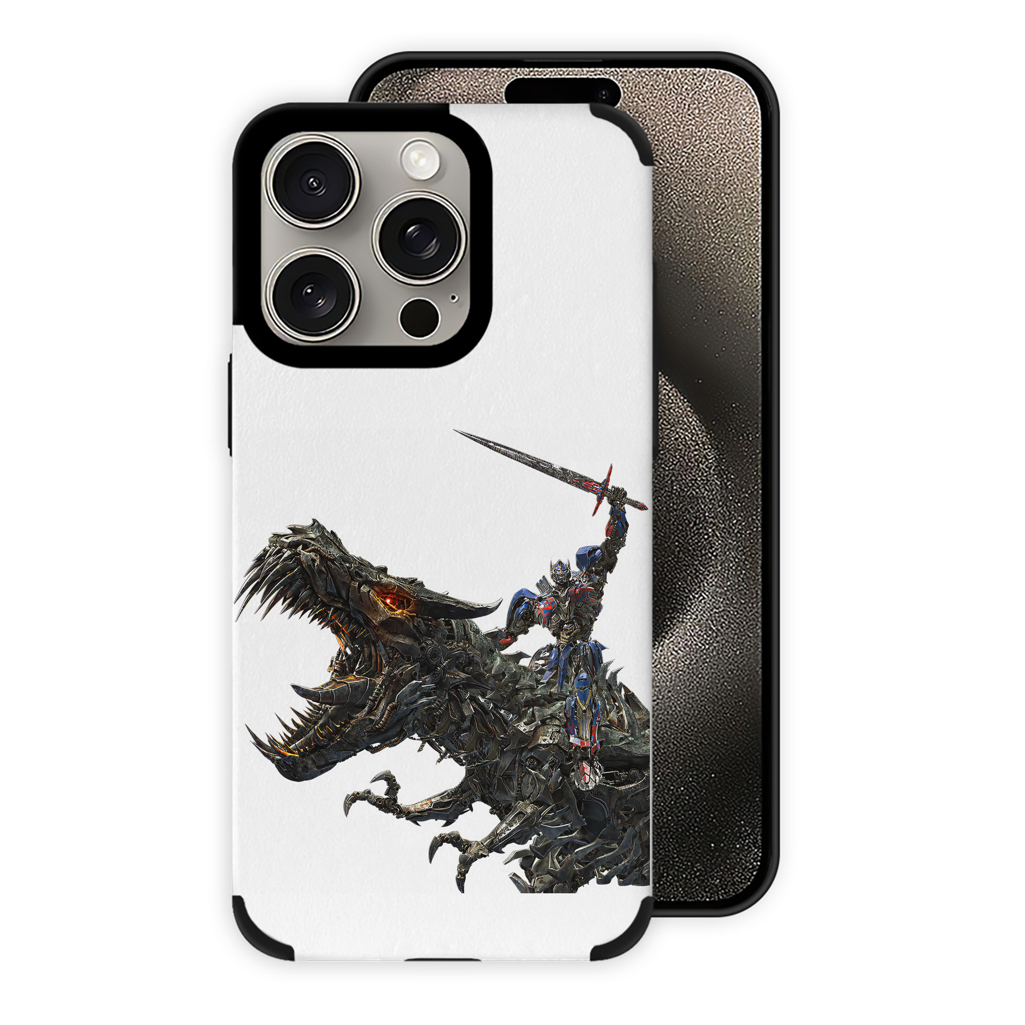（画像用） Transformers トランスフォーマー 【iPhone15ProMax対応】 PUレザー スマホケース 耐衝撃＆黄変防止