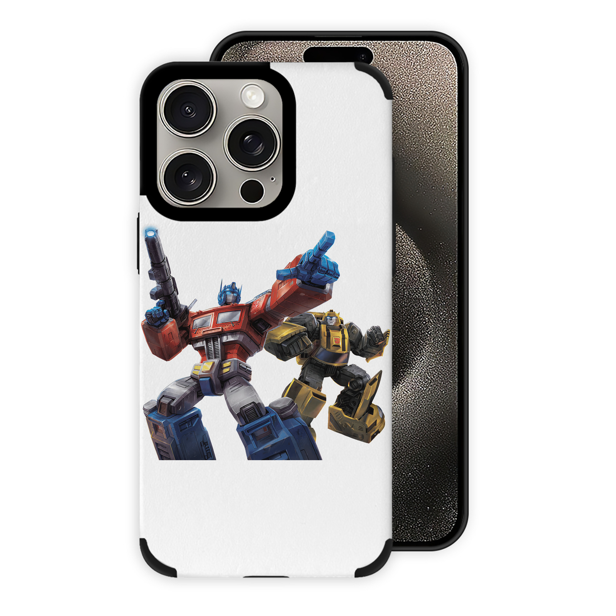 （画像用） Transformers トランスフォーマー 【iPhone15ProMax対応】 PUレザー スマホケース 耐衝撃＆黄変防止