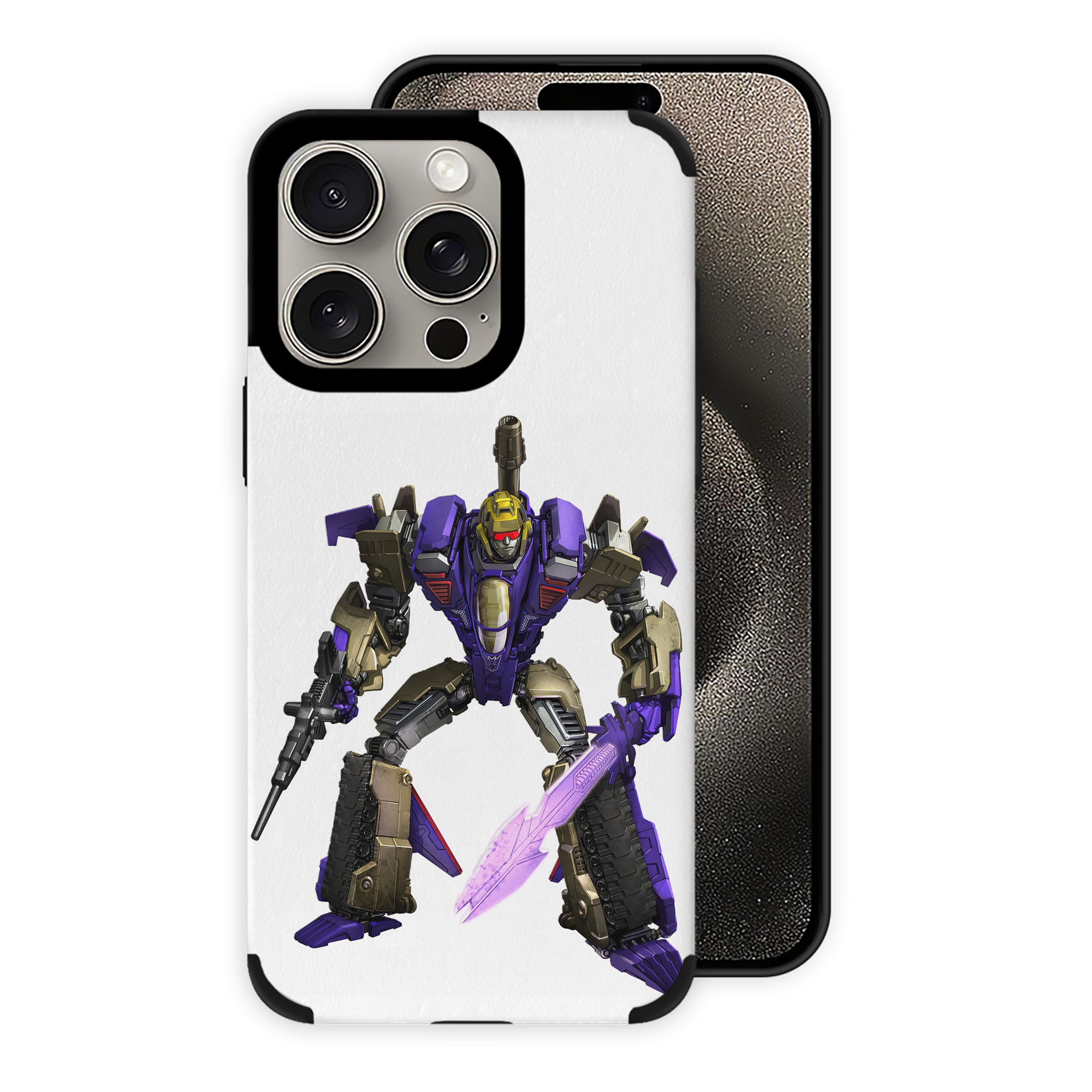 （画像用） Transformers トランスフォーマー 【iPhone15ProMax対応】 PUレザー スマホケース 耐衝撃＆黄変防止