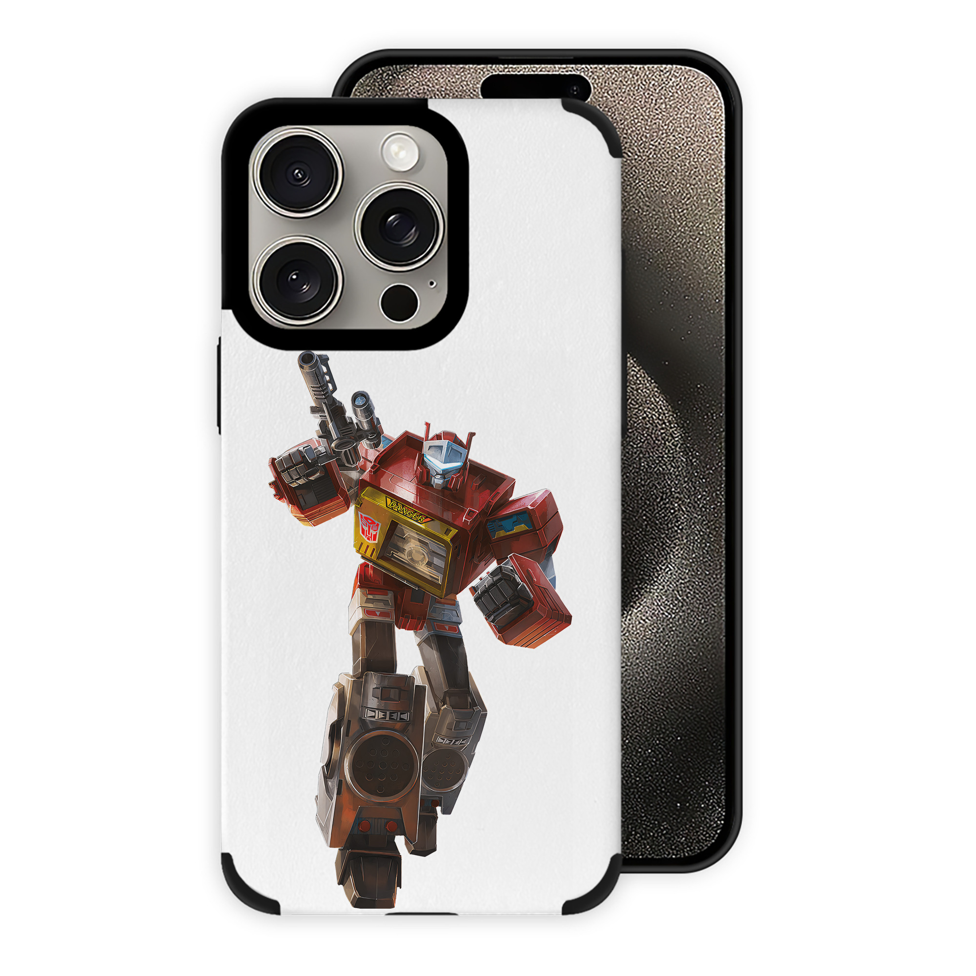 （画像用） Transformers トランスフォーマー 【iPhone15ProMax対応】 PUレザー スマホケース 耐衝撃＆黄変防止
