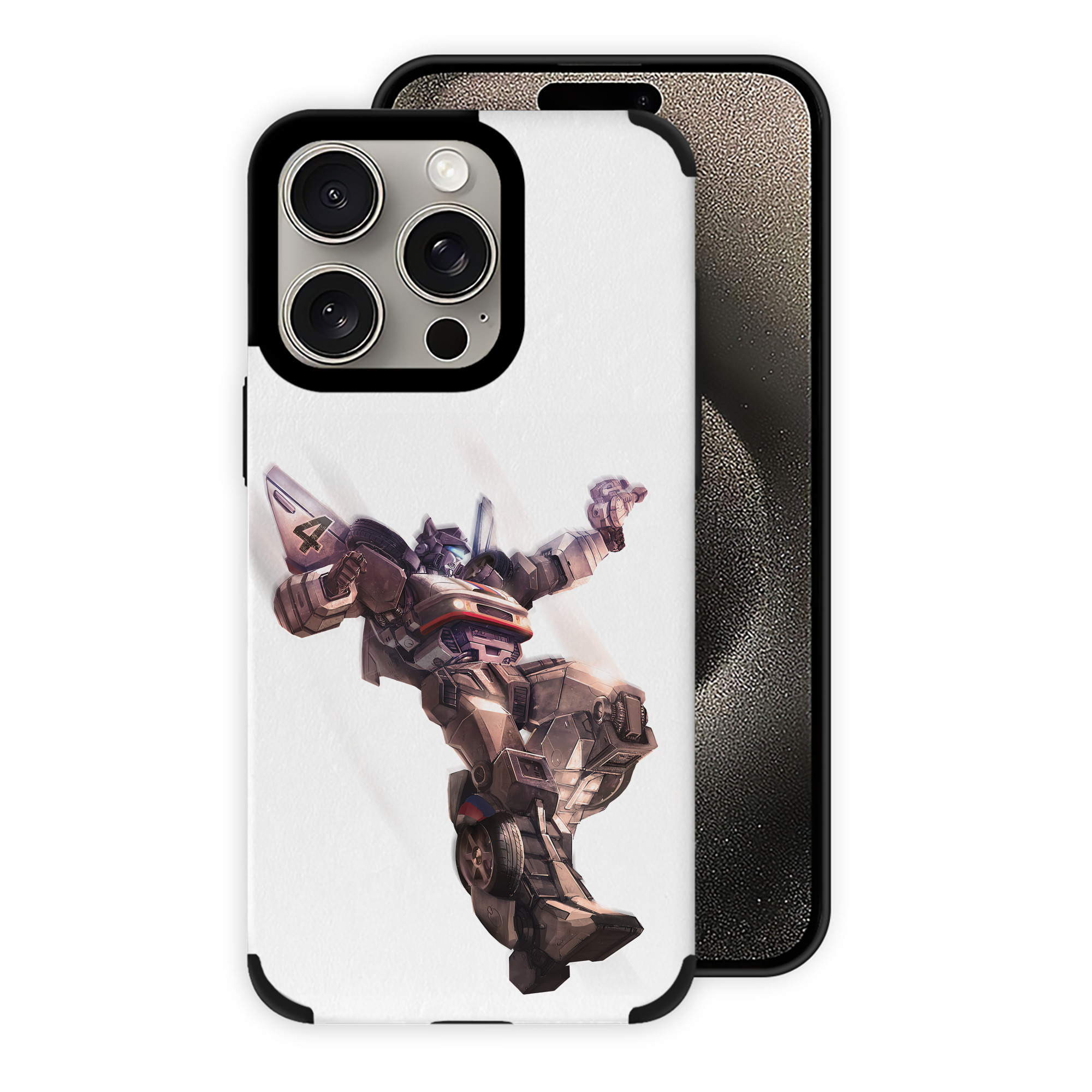 （画像用） Transformers トランスフォーマー 【iPhone15ProMax対応】 PUレザー スマホケース 耐衝撃＆黄変防止